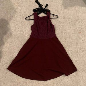 Red Xtraordinary dress-juniors size small